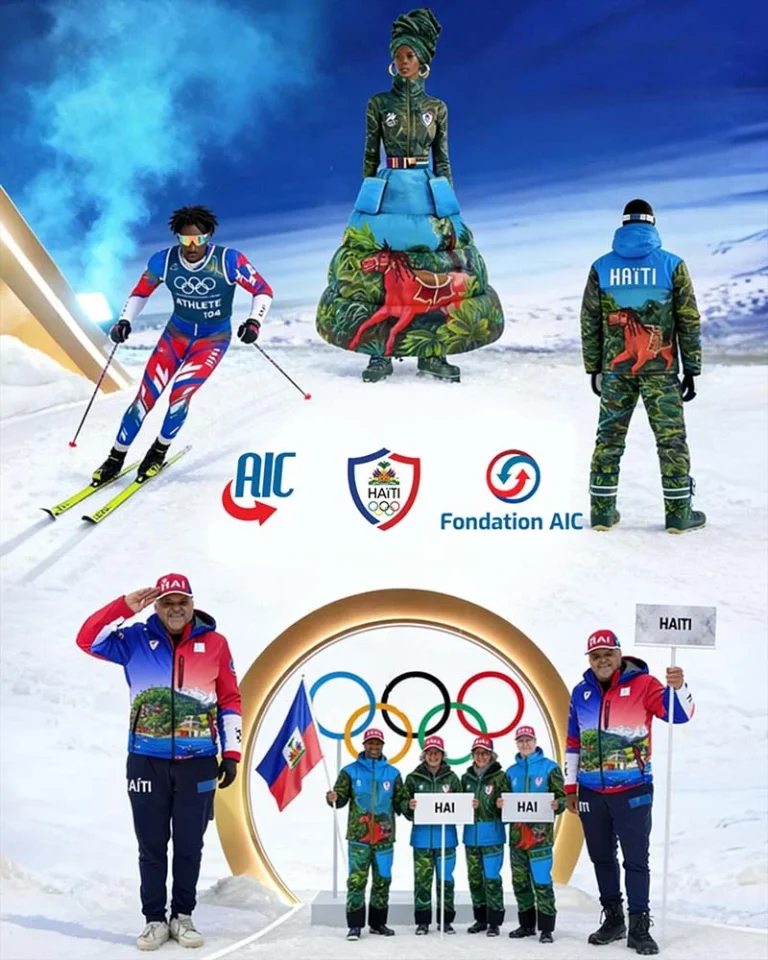 Fiers sous les couleurs d’Haïti : la Fondation AIC célèbre l’audace et la grandeur de ses athlètes aux Jeux d’hiver